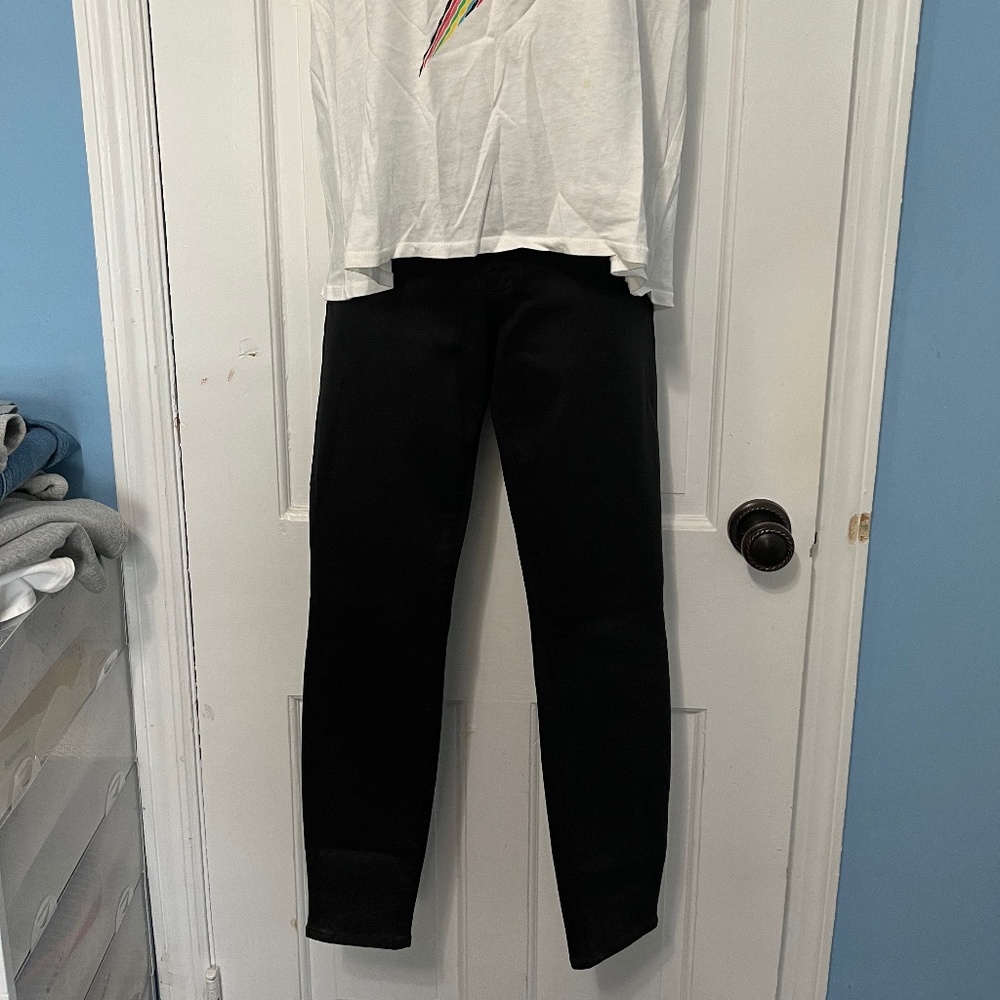 7 For All Mankind Black Jeans